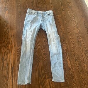 Topman Mason Skinny Fit Jeans